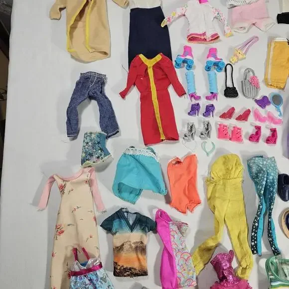 Vintage Barbie Doll And Friends Clothing Lot 51 Pieces  Ken Please Read - Picture 2 of 15